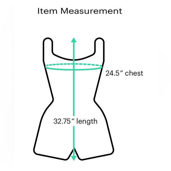 3/$20 Ocean Drive size M Romper - Picture 4 of 4